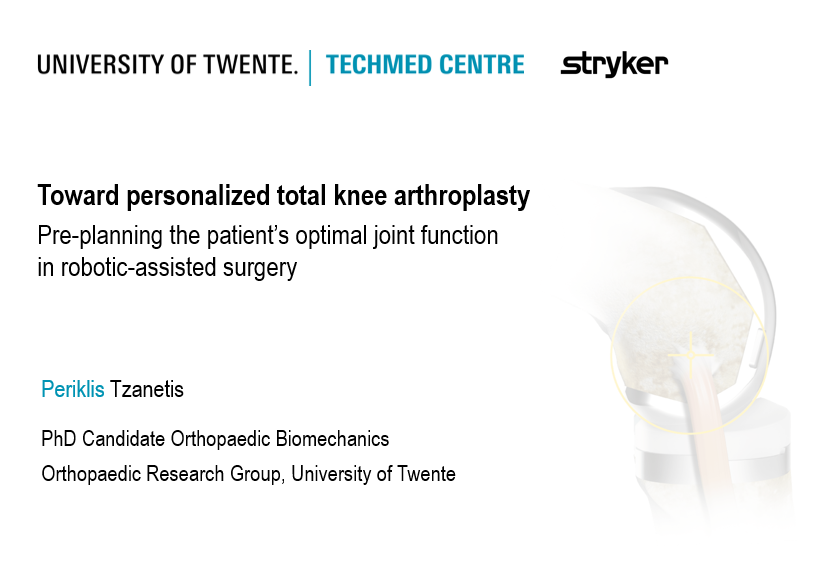 Toward personalized total knee arthroplasty